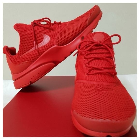 Nike Presto Fly Shoes Red Running Shoes 913966-600 size 4 Y woman’s size 5.5 - Picture 1 of 10